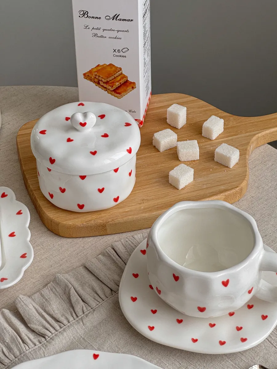Сахарница с крышкой керамическая — деталь 6